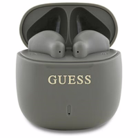 Guess Bluetooth ausinės GUTWSJ14ESGE TWS + įkrovimo stotelė smėlio spausdintas klasikinis logotipas