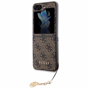 Dėklas telefonui Samsung Galaxy Z Flip 5 (4G Charms Collection) – rudas