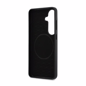 BMW M Metal Logo MagSafe dėklas Samsung Galaxy S26 - juodas