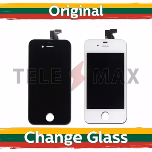 LCD Display Compatible With iPhone 4G White (Telemax Renewed)