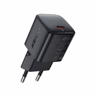Įkroviklis Acefast A118 30W GaN USB-C juodas