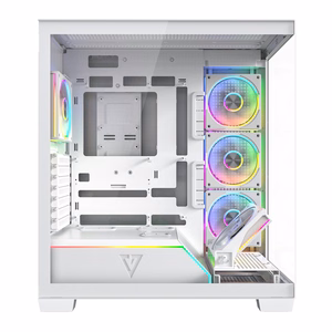 MODECOM kompiuterio korpusas VOLCANO STELLAR PLUS ARGB MIDI 5F Balta