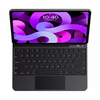 BASEUS BRILLIANCE MAGNETIC DĖKLAS WIRELESS KEYBOARD WITH DISPLAY IPAD PRO 11'' (2018/2020/2021) / IPAD AIR 4 10.9'' / IPAD AIR 5 10.9'' / IPAD 10 10.9'' (2022) PILKAS