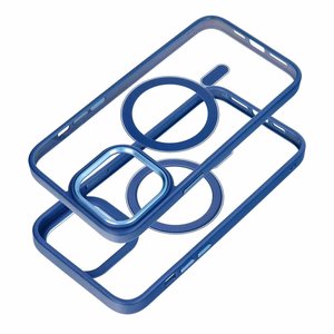 Dėklas telefonui COLOR EDGE MAG COVER suderinamas su MagSafe IPHONE 17 Air - mėlynas