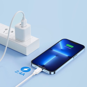 Joyroom Long-Lasting Series A9 USB-A / Lightning 2.4A kabelis 1m - baltas