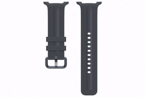 Juodas „Samsung SNL34SB Sport Band“ laikrodžio dirželis (S/M), skirtas „Galaxy Watch9“ ir „Galaxy Watch8“