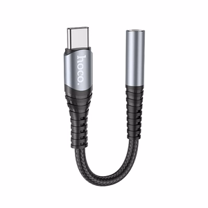 Adapteris HOCO USB Type-C (M) - ausinių jungtis 3.5mm (F)
