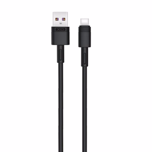 XO laidas NB-Q166 USB - USB-C 1,0 m 5A, juodas