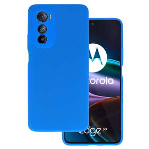 Dėklas silikoninis Lite Motorola Edge 30 (m) - mėlynas (m)