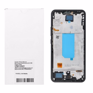 REWA OLED LCD ekranas su rėmeliu, skirtas SAMSUNG A34 5G, juodas