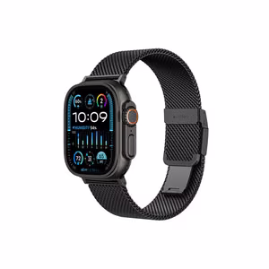 Ремешок AmazingThing Titan Premium Metal для AppleWatch 38/40/41/42/44/45/46/49 мм — чёрный