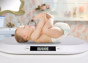 Esperanza EBS019 Bebe – skaitmeninės kūdikių svarstyklės, baltos