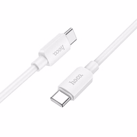 Kabelis USB C į USB C Hoco 3A 60W 1 m X96 baltas