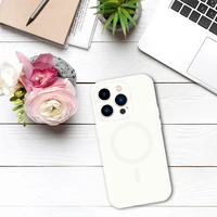 TEL PROTECT MagSilicone Dėklas telefonui Iphone 11 - baltas