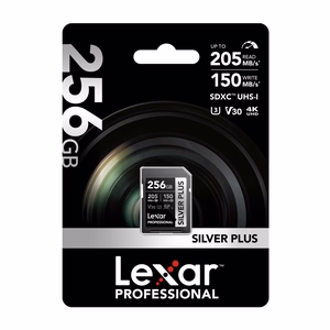SDXC atminties kortelė LEXAR 256GB UHS-I