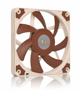 Noctua NF-A12x15 FLX Kompiuterio korpuso ventiliatorius 12 cm smėlio, rudas