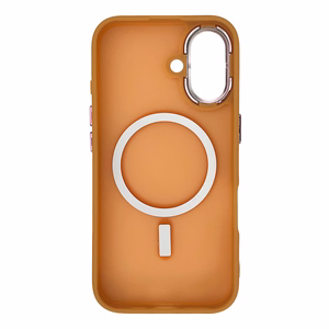 Wozinsky madingas dėklas su MagSafe Samsung Galaxy S24 FE – oranžinis
