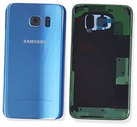 Galinis dangtelis Samsung G935F S7 Edge Coral Blue originalus (naudotas, Grade B)