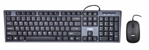 iBox IKMS606 klaviatūra su pele namams USB QWERTY UK English juoda