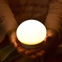 Naktinė lempa W-008 Grybas mėlynas