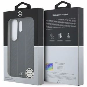 Mercedes Laurel Leaves Vertical Stripes MagSafe Dėklas for Samsung Galaxy S26 Ultra - juodas