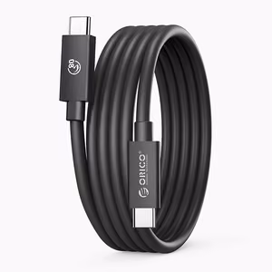 Orico USB4 Thunderbolt 5 кабель 80Gbps 240W USB-C to USB-C 1m - черный
