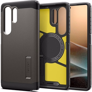 Spigen Tough Armor MagSafe Dėklas telefonui Samsung Galaxy S25 Ultra - pilkas