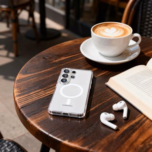 Tech-Protect FlexAir MagSafe Dėklas for Samsung Galaxy S26 Ultra - skaidrus