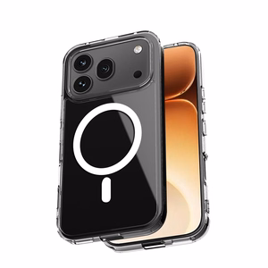 Crong Hybrid Clear Magnetic MagSafe dėklas, skirtas Honor 600 Pro 5G, skaidrus