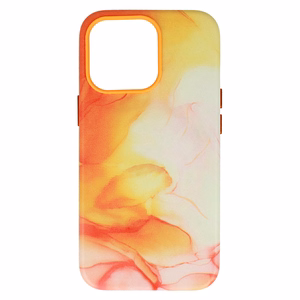 Dėklas telefonui iPhone 12/12 Pro odinis Ink dizaino 3