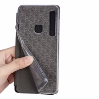 Beline Dėklas Book Magnetic iPhone Xs rožinis auksinis