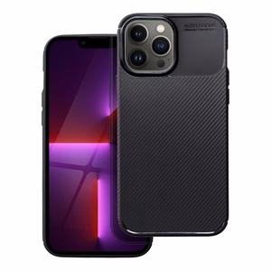 Dėklas telefonui CARBON PREMIUM IPHONE 13 Pro Max juodas