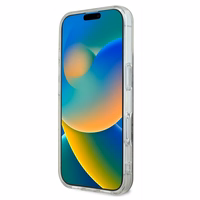 "Guess IML 4G MagSafe" dėklas "iPhone 16 Plus" - Rudas