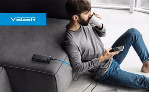 Išorinė baterija VEGER 20000 mAh PD QC3.0 2A 20W L20S (VP2039PD / W2039PD) juoda
