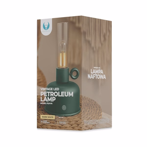 Forever Light Vintage Petroleum LED лампа FLR-04 Bottle Green