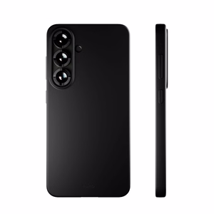 Puro Icon silikoninis dėklas telefonui Samsung Galaxy S25 - juodas