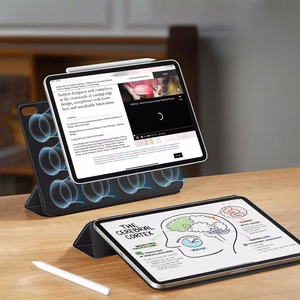 Tech-Protect Smartcase magnetinis dėklas iPad 10.9” 2022 / iPad 11” 2025 planšetiniam kompiuteriui - juodas