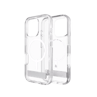 ZAGG Crystal Palace Snap Magnetinis dėklas telefonui su stovu iPhone 16 Pro - Skaidrus