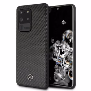 Mercedes Dinaminis dėklas Samsung Galaxy S20 Ultra - juodas