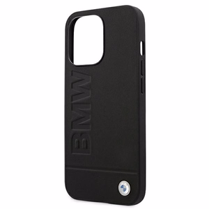BMW Signature Logo Imprint чехол для iPhone 13 Pro Max - чёрный