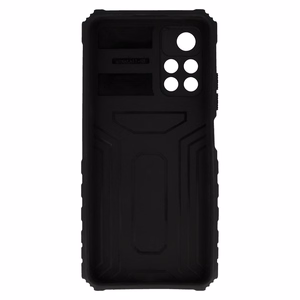 Tel Protect Combo dėklas telefonui Xiaomi Redmi Note 11 5G/Note 11S 5G/Poco M4 Pro 5G juodas