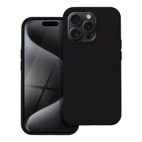 Silikoninis dėklas IPHONE 15 Pro - juodas