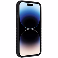 Audi sintetinės odos dėklas MagSafe iPhone 14 Pro Max - rožinės