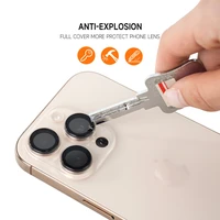 Apsauginis stiklas Tel Protect Titanium Lens 99% AR ant kameros Iphone 15/15 Plus skaidrus (2 lęšiai)