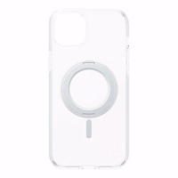 CARE by PanzerGlass dėklas telefonui su stovu MagSafe iPhone 15 Plus - sidabrinis