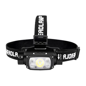 Superfire HE11 headlamp flashlight, 640 lm, 20W, 6 modes, 100m