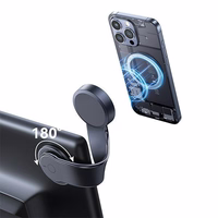 USAMS Universalus magnetinis laikiklis prietaisų skydeliui US-ZJ079 juodas ZJ79ZJ01