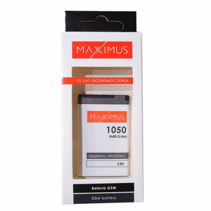 Baterija MAXXIMUS NOK 5310XM 1050 LION X3/7230