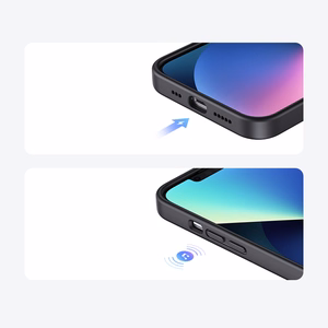 Ugreen LP626 silikoninis dėklas iPhone 14 Plus juodas