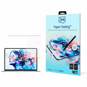 Apple MacBook Air 13,6" M2/M3/M4 – до 15" 3mk Paper Feeling – плёнка для экрана